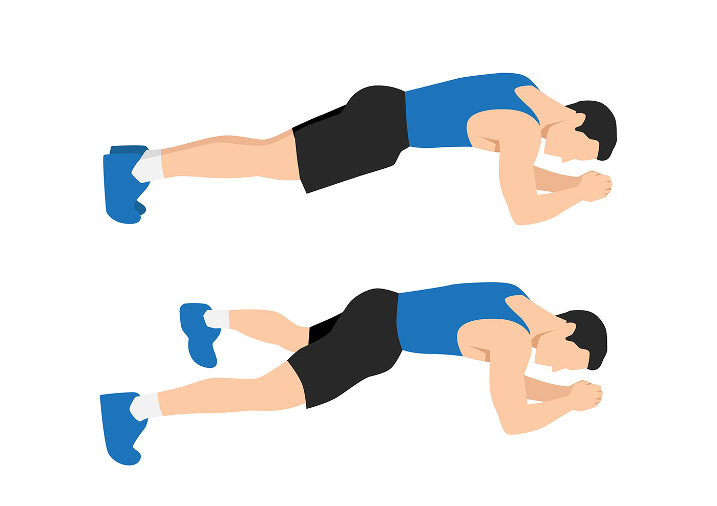Core Training -- Plank Jack