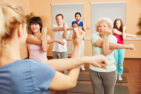 Introbild Fitnesstraining über 60 - Know-how für eine wachsende Zielgruppe