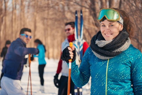 Ski-Langlauf - effektives Outdoor-Training im Schnee